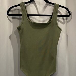 Abercrombie & Fitch - Seamless Ribbed Scoopneck Bodysuit